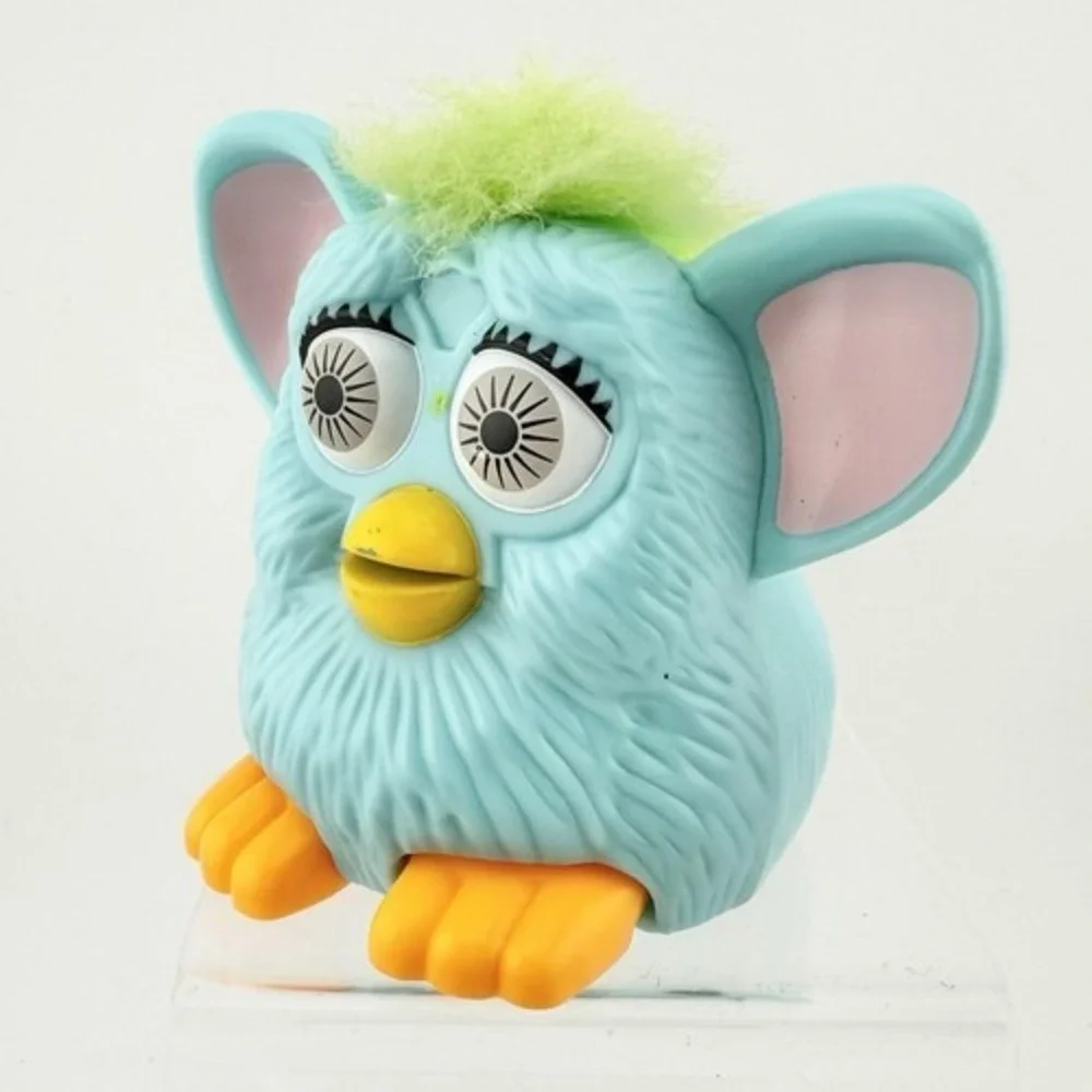 Vintage 1998 FURBY McDonalds Toys Happy Meal Tiger Collectible Toy